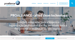 Desktop Screenshot of proalliance.pt
